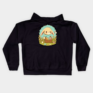 Cute Easter Bunny Easter Egg Men Women Kids Kids Hoodie